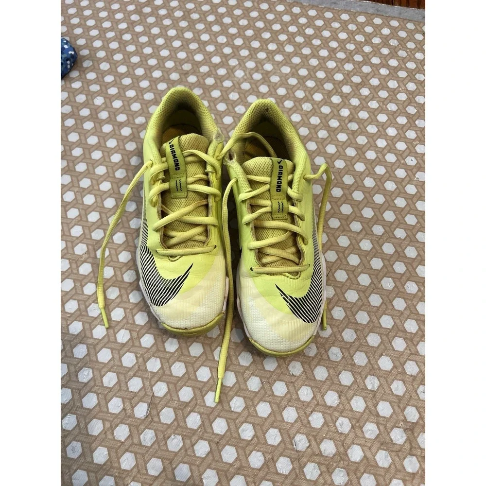 Nike Vapor Baseball  Cleats Yellow Size 3Y